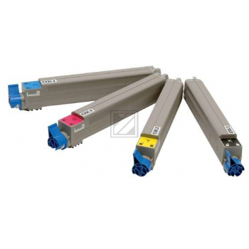 OKI Toner-Kit gelb, magenta, schwarz, cyan HC (43112702)