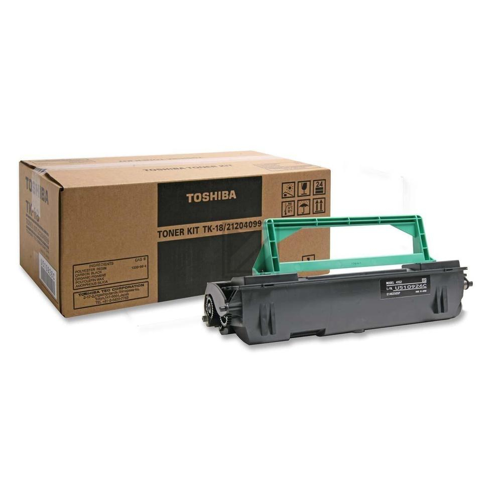 Toshiba Toner-Kartusche schwarz (21204099, TK-18)