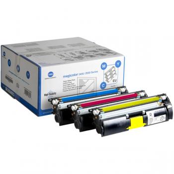 Minolta Toner-Kartusche gelb cyan magenta (171-0595-001 A00W012)