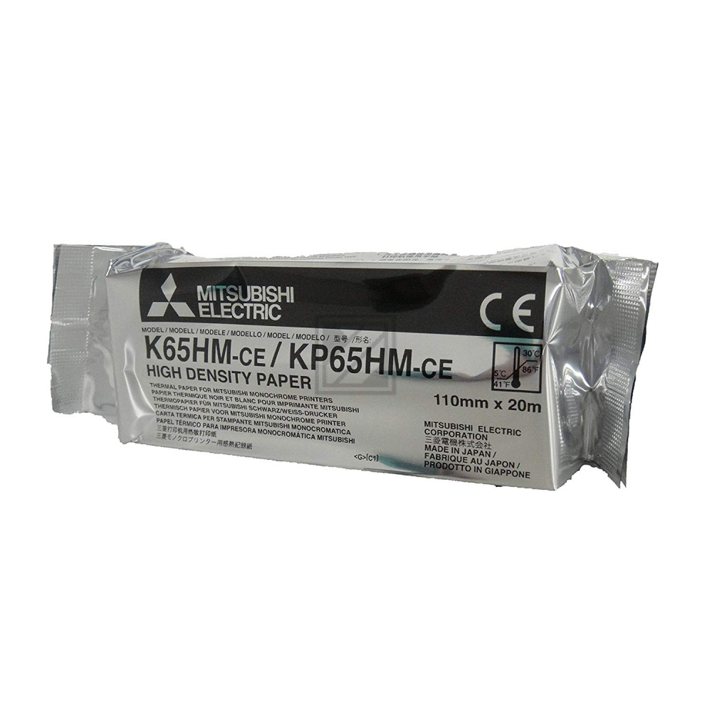 Mitsubishi Thermo-Transfer-Rolle High Density Paper blue tone (KP65HM-CE, K65HM)