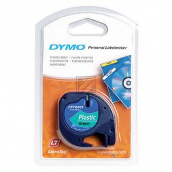 Dymo Schriftbandkassette 12,0mm grün (S0721640)