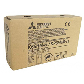 Mitsubishi Thermo-Transfer-Rolle High Density Paper blue tone (KP65HM-CE, K65HM)