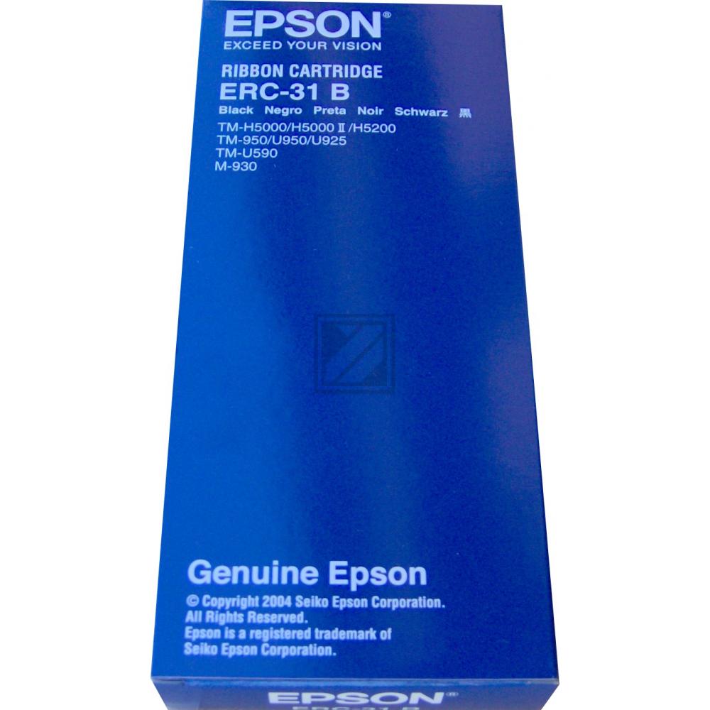Epson Farbband Nylon schwarz (C43S015231, ERC-31B)