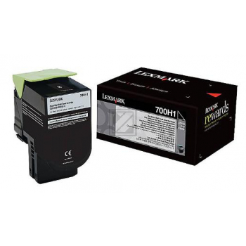 Lexmark Toner-Kit schwarz (70C0H10, 700H1)