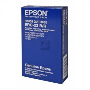 Epson Farbband Nylon schwarz/rot (C43S015362, ERC-23B/R)