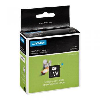 Dymo Vielzweck-Etiketten (weiß) 1 X 500 (S0722550, 11355)