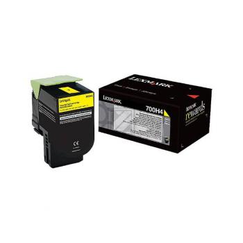 Lexmark Toner-Kit gelb (70C0H40, 700H4)