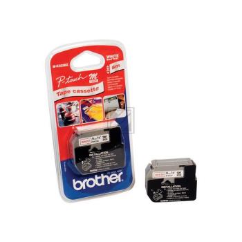 Brother Schriftbandkassette rot/weiß (M-K222BZ)