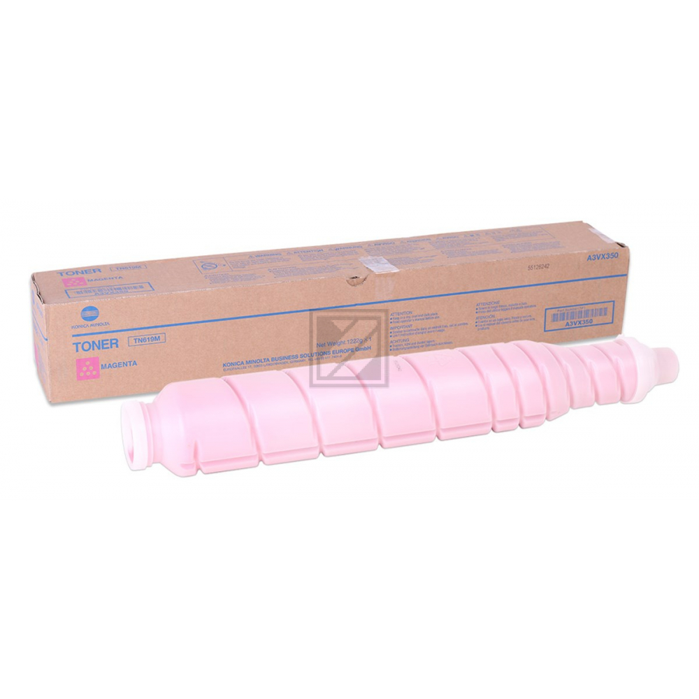Konica Minolta Toner-Kit magenta (A3VX350, TN-619M)