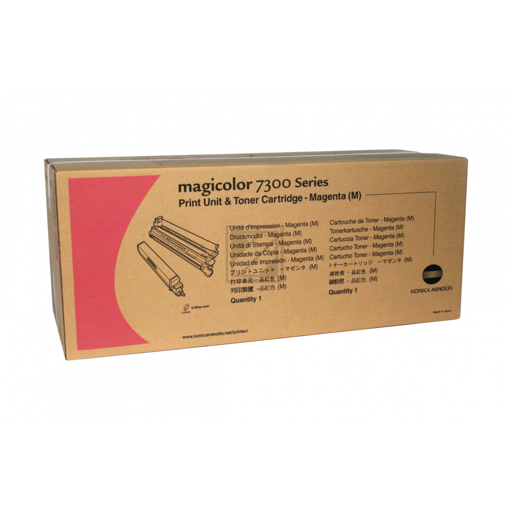 Kon/Min Drum/Toner Un. magenta Magicolor 7300