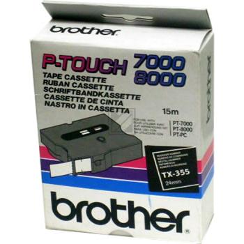 Brother P-Touch 24 mm Blk-W