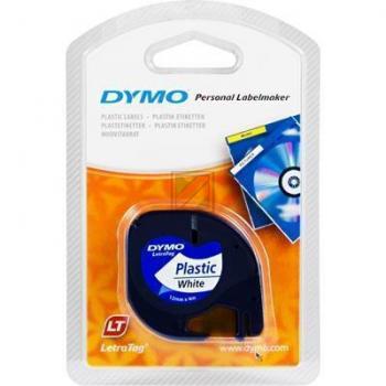 Dymo Schriftbandkassette schwarz/weiß (91221)