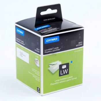 Dymo Adress-Etiketten weiß (S0722400, 99012)