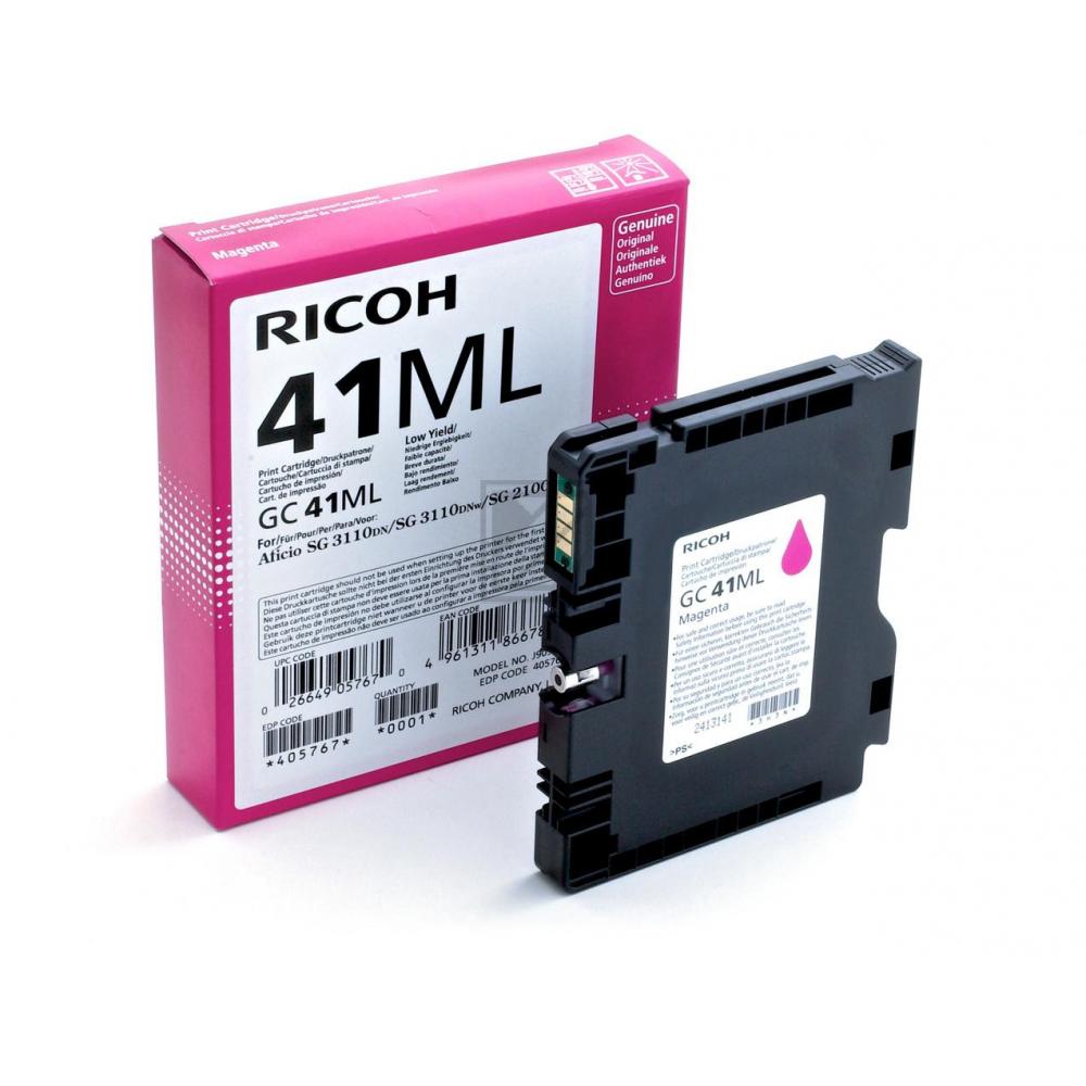 Ricoh Gel-Kartuschen magenta (405767, GC-41M)