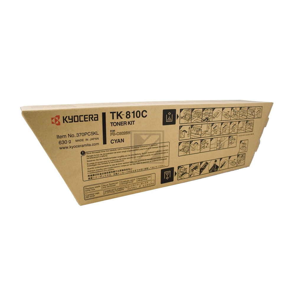 Kyocera Toner-Kit cyan (370PC5KL, TK-810C)