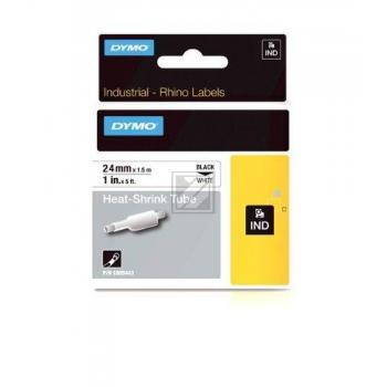 Dymo Heißschrumpfschlauch 6mm schwarz/gelb (1805443)