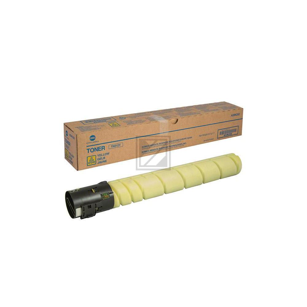 Konica Toner-Kit gelb HC (A33K252, TN-512Y)