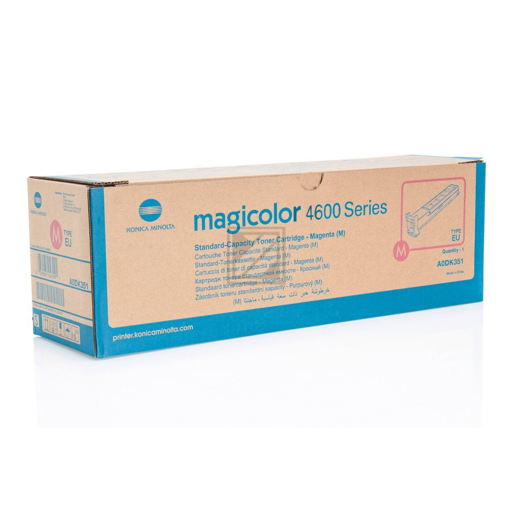 Konica Minolta Toner-Kit magenta (A0DK351)