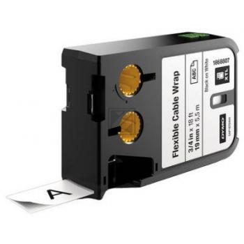 Dymo Schriftbandkassetten schw 38,0mm X 39,0mm