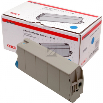 OKI Toner-Kit cyan (41963003, TYPE-C4)