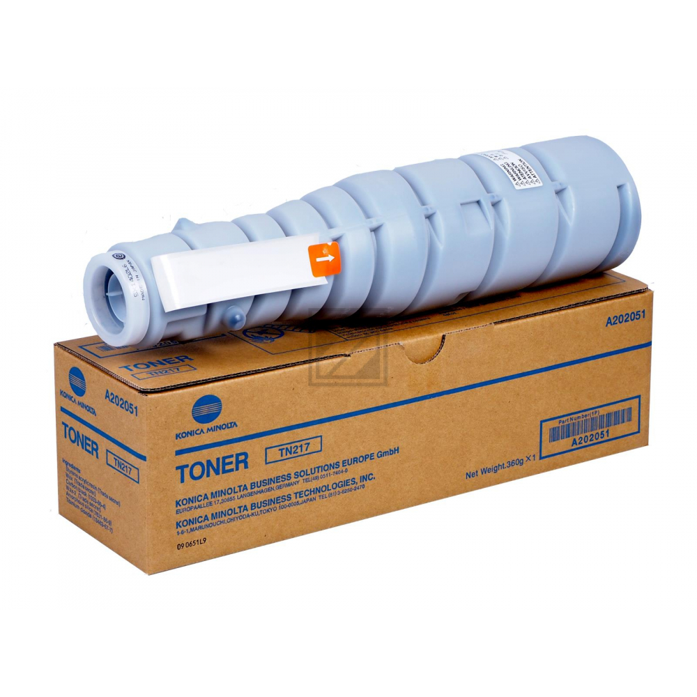 Konica Minolta Toner-Kit schwarz (A202051, TN-217)