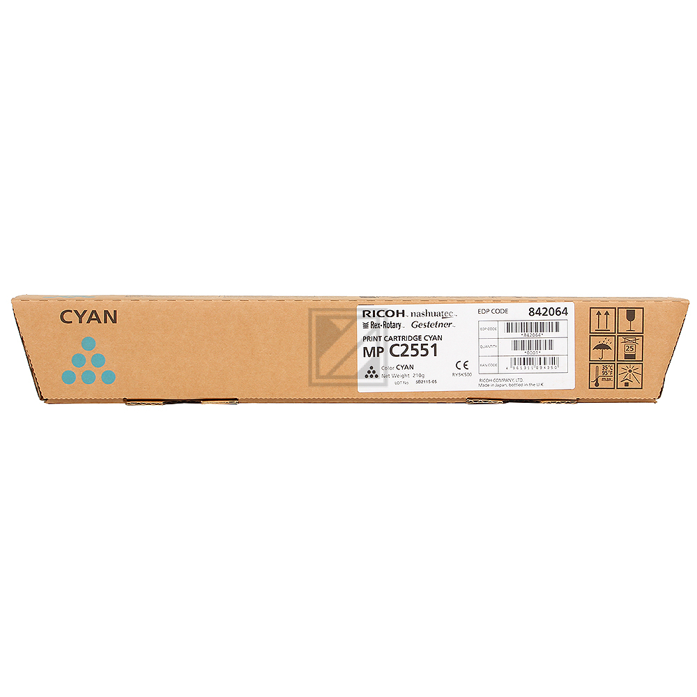 Ricoh Toner cyan HC Aficio MP C 2051/2551