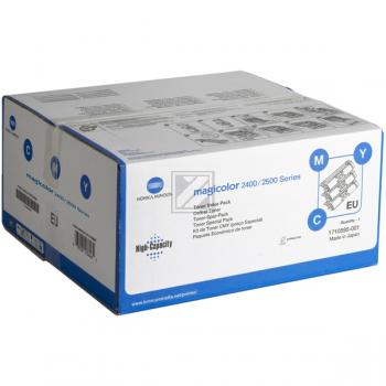 Minolta Toner-Kartusche gelb cyan magenta (171-0595-001 A00W012)