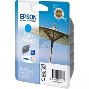 Epson Tintenpatrone cyan HC (C13T04424010, T0442)