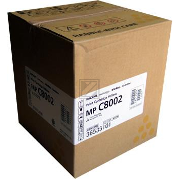 Ricoh Toner yellow Aficio MP C 6500