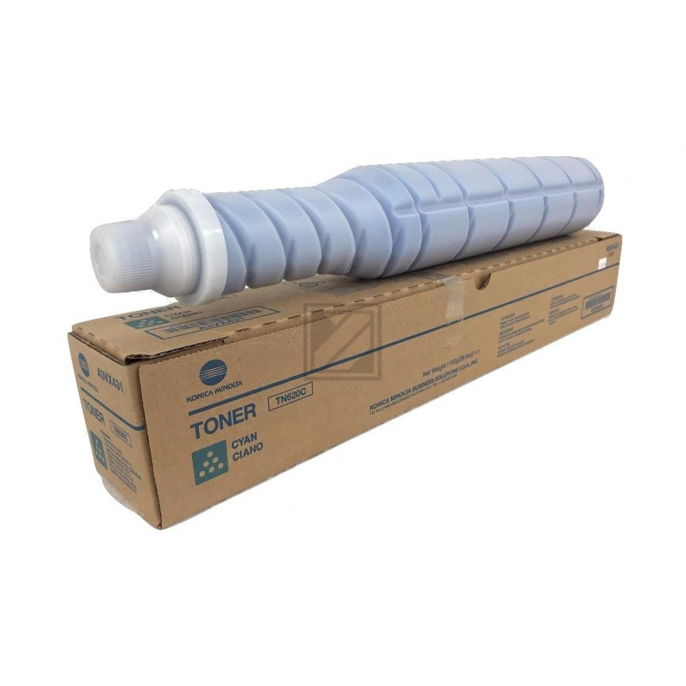Konica Minolta Tonerflasche cyan (A3VX454, TN-620C)