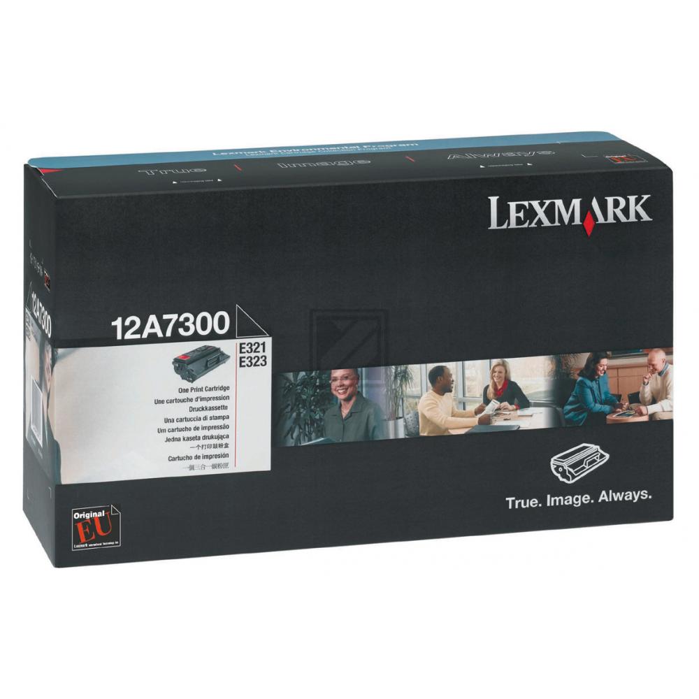 Lexmark Toner-Kartusche schwarz (12A7300)