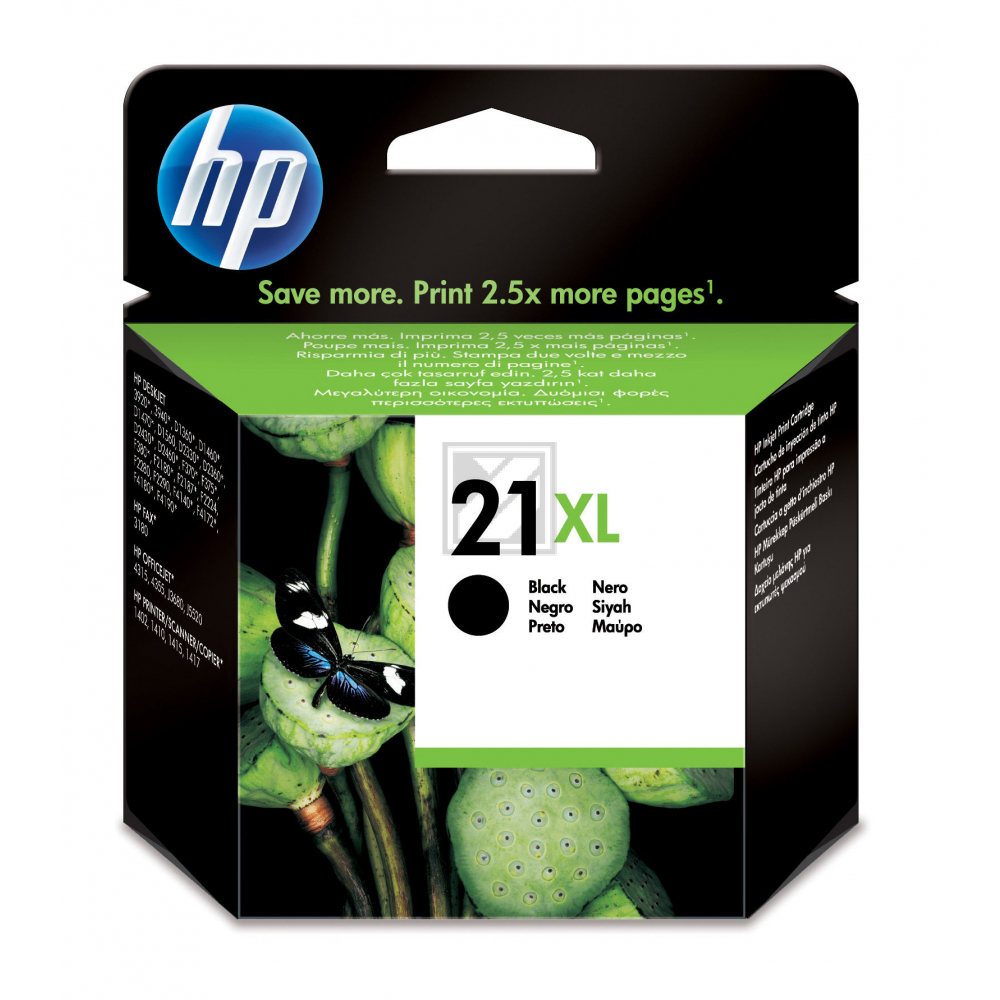 HP 21XL Tinte black PSC 1410
