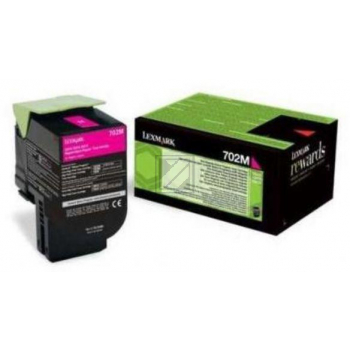 Lexmark Toner-Kit Return magenta (70C20ME, 702ME)
