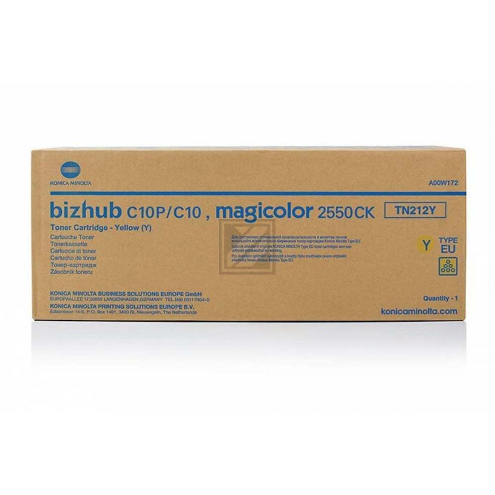 Kon/Min Toner yellow Bizhub C 10 / C 10 P / C 10 X