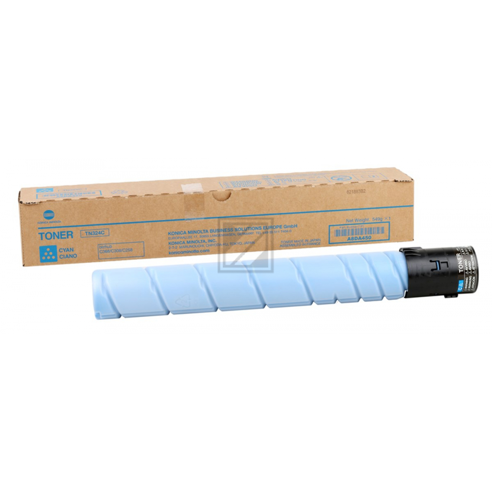 Konica Minolta Toner-Kit cyan (A8DA450, TN-324C)