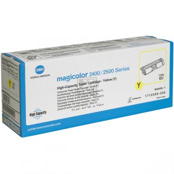 Kon/Min Toner yellow Magicolor 2400/2500 Serie