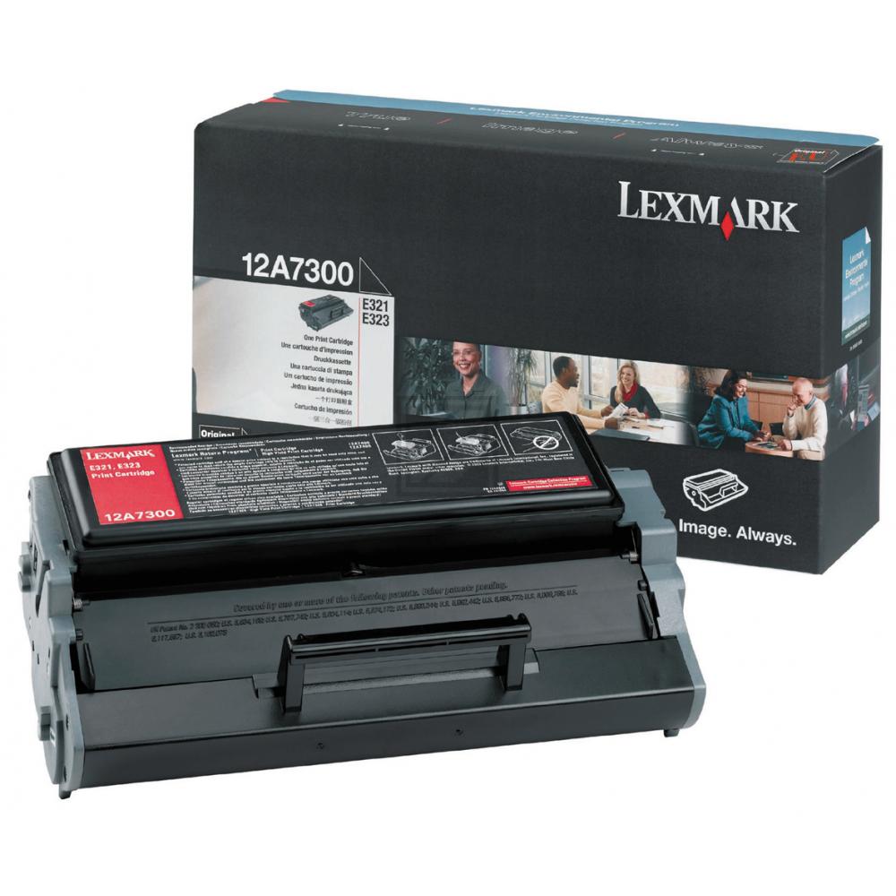 Lexmark Toner-Kartusche schwarz (12A7300)