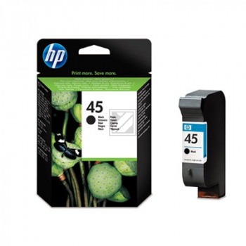 HP Tintendruckkopf schwarz HC (51645AE, 45)
