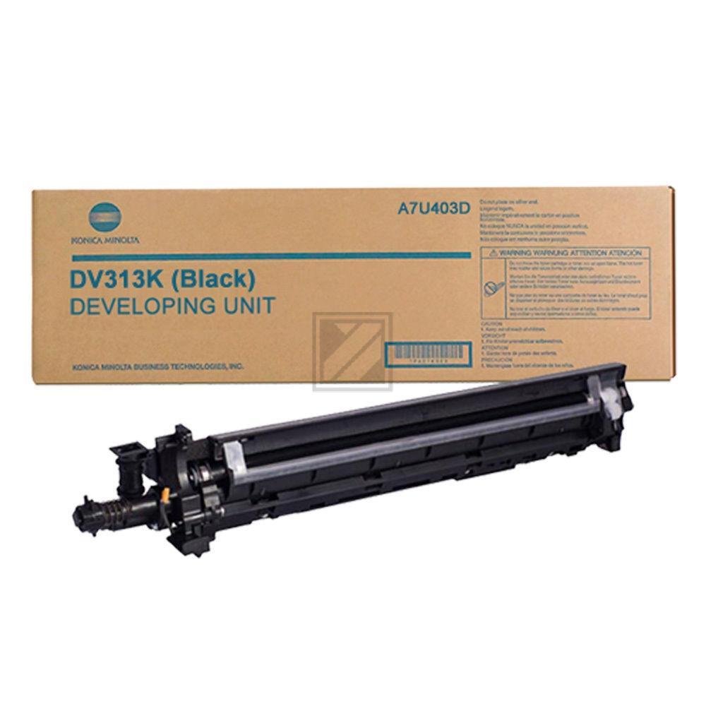 Konica Minolta Entwickler schwarz (A7U403D, DV-313K)