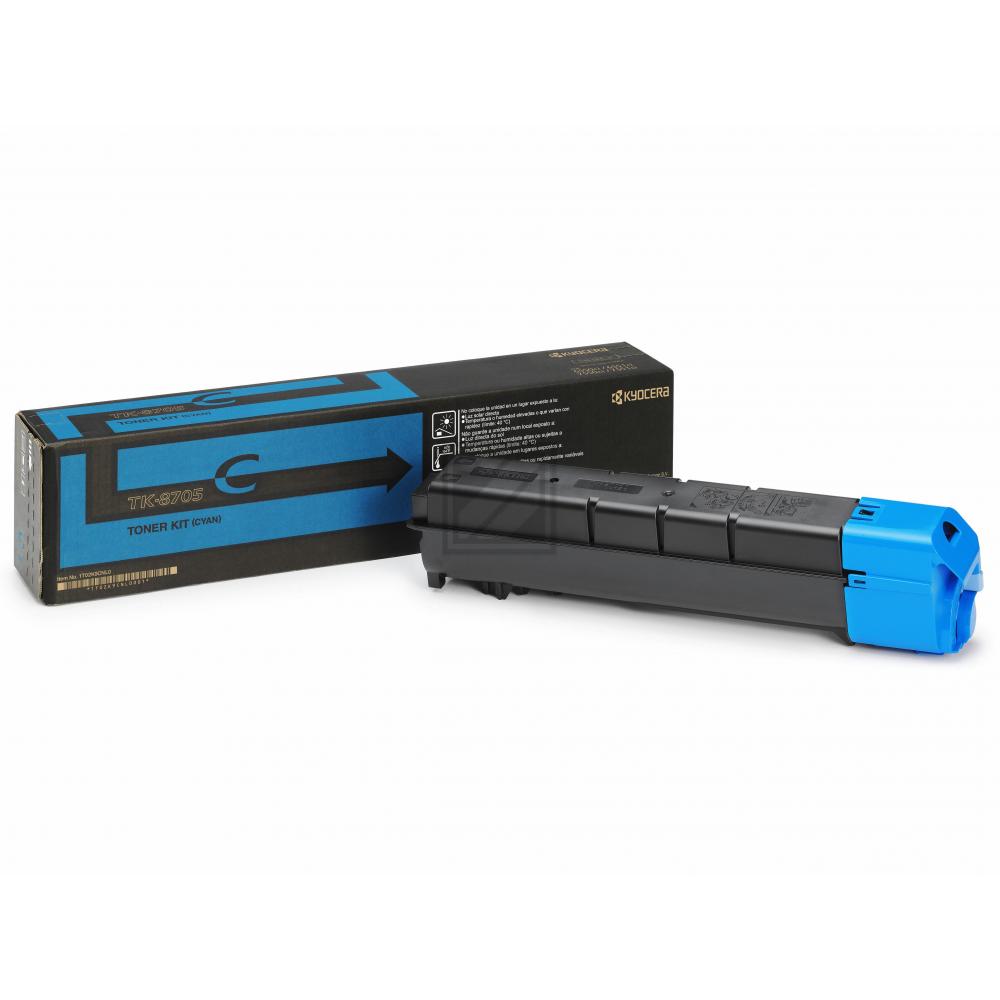 Kyocera Toner-Kit cyan (1T02K9CNL0, TK-8705C)