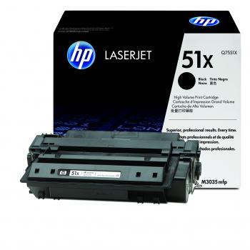 HP Toner-Kartusche 2 x schwarz HC (Q7551XD, 51XD)
