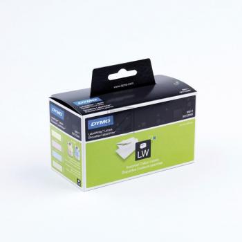 Dymo Etiketten color 99011 Papier permanent 89 x 28 mm 4 Rollen je