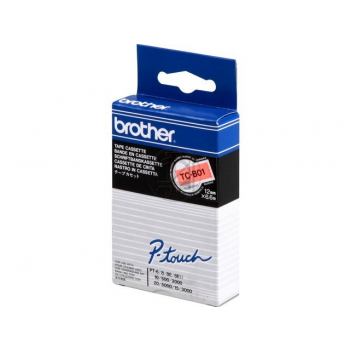 Brother Schriftbandkassette    schwarz/signal orange     (TC-B01)